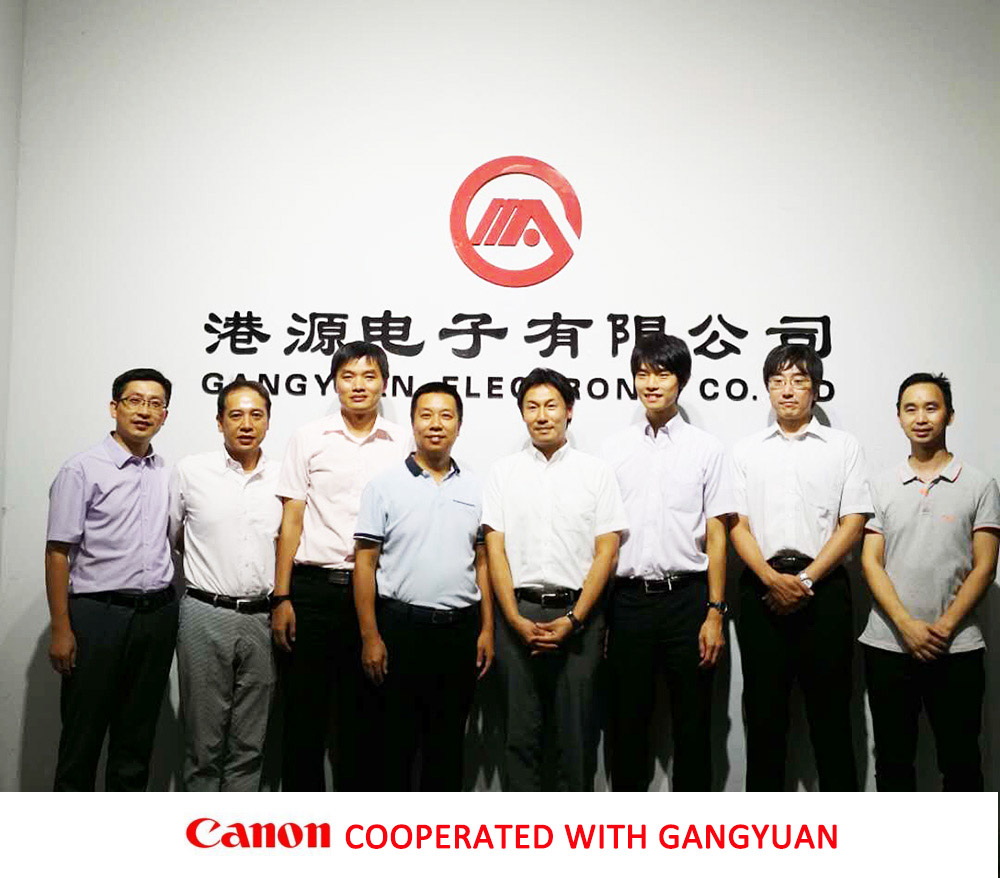  Canon's Visita e collaborazione commerciale con suo Produttore di interruttori tact.